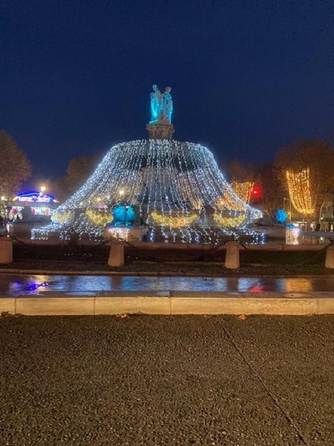 Blue Fountain Luxueux Studio Aix Centre Historique -Wifi-Smart Tv- Aix-en-Provence Esterno foto